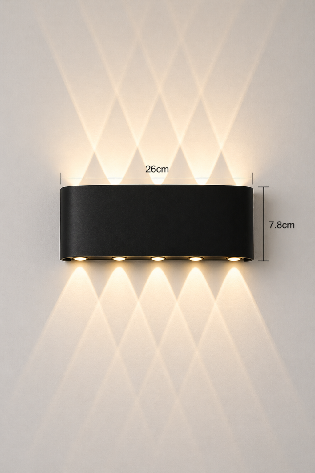 Applique Murale Extérieure Étanche LED IP65