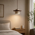 Suspension scandinave en travertin 20 cm